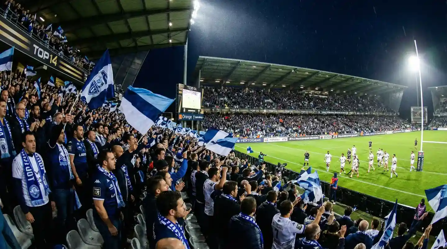 Statistiques de l'avantage domicile en Top 14 avec 74 pour cent de victoires